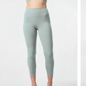 GIRLFRIEND COLLECTIVE Women  Compressive High-Rise Leggings in Mint Green Sz XL
